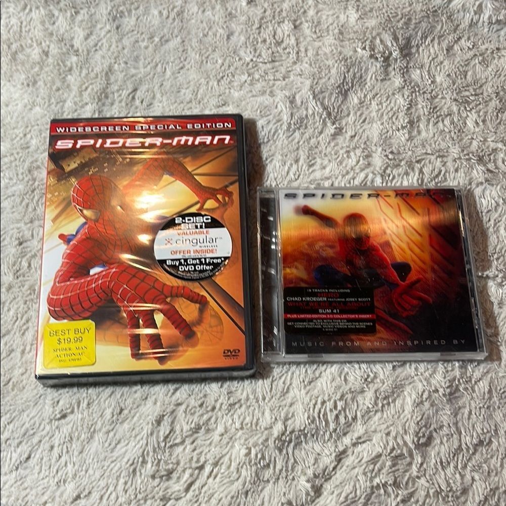 Spider-Man DVD and Soundtrack Set